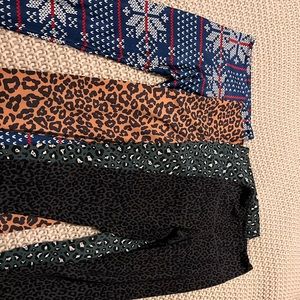 Legging bundle sm/med (fit xs/s) of beach riot, gold sheep, fabletics strut this